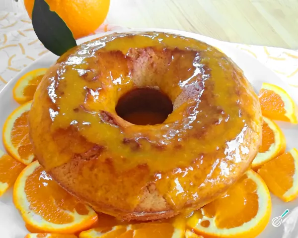 Calda Laranja Cremosa Bolo Caseiro