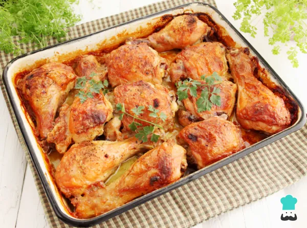 Coxa de Frango Assada com Maionese ao Forno