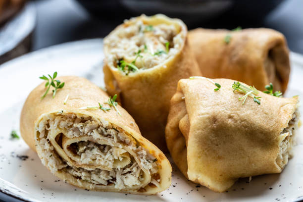 Panqueca de Frango Cremosa: O Segredo da Massa Desmanchando