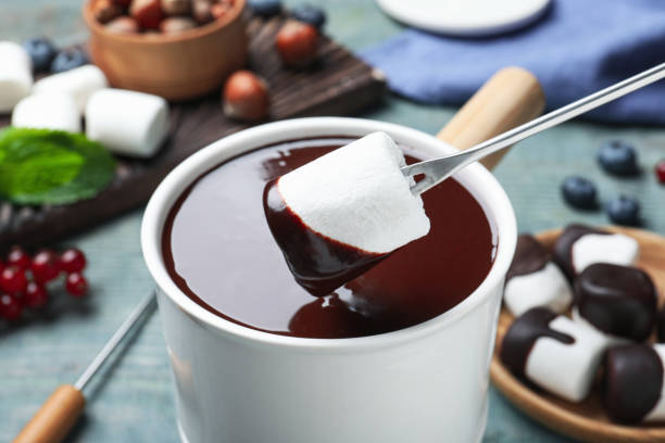 Fondue de Chocolate Cremoso: Segredo do Ponto Perfeito