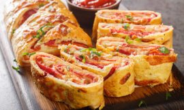 Pizza Enrolada de Lanche: Massa Macia que Não Resseca