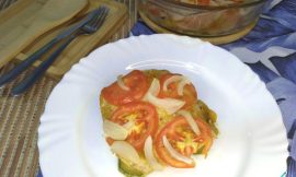 Peixe no Forno com Legumes: O Truque para Ficar Molhadinho