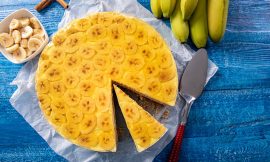 Bolo de Banana Caramelada que Não Gruda na Forma