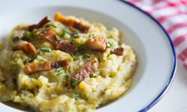 Batatas Risolet Crocantes com Alho e Bacon