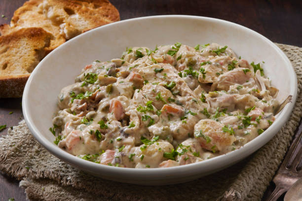Salpico de Frango Cremoso: O Segredo para Não Ficar Encharcado Salpico de Frango Cremoso: O Segredo para Não Ficar Encharcado