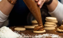 Alfajor de Doce de Leite Cremoso que Desmancha na Boca