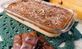 Pavê Cremoso Chocolate Branco e Preto