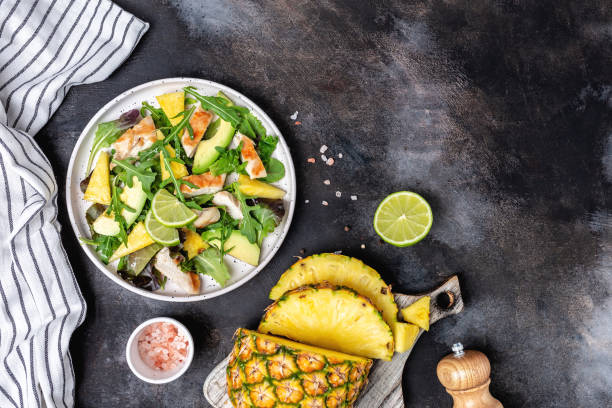 Salada de Frango Tropical Cremosa: Truque da Maionese Perfeita