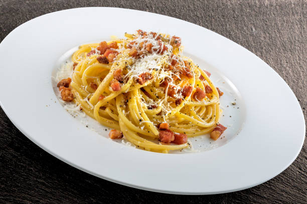 Espaguete Carbonara Cremoso: O Segredo de Roma Sem Creme de Leite Espaguete Carbonara Cremoso: O Segredo de Roma Sem Creme de Leite