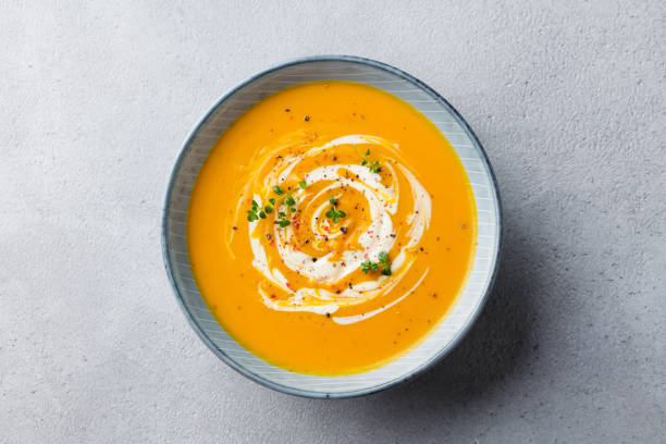 Sopa Cremosa de Batata e Cenoura que Não Empelota Sopa Cremosa de Batata e Cenoura que Não Empelota