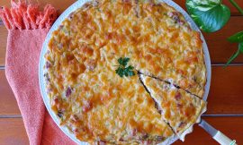 Quiche de Alho Poró Bacon Sabor Inesquecível