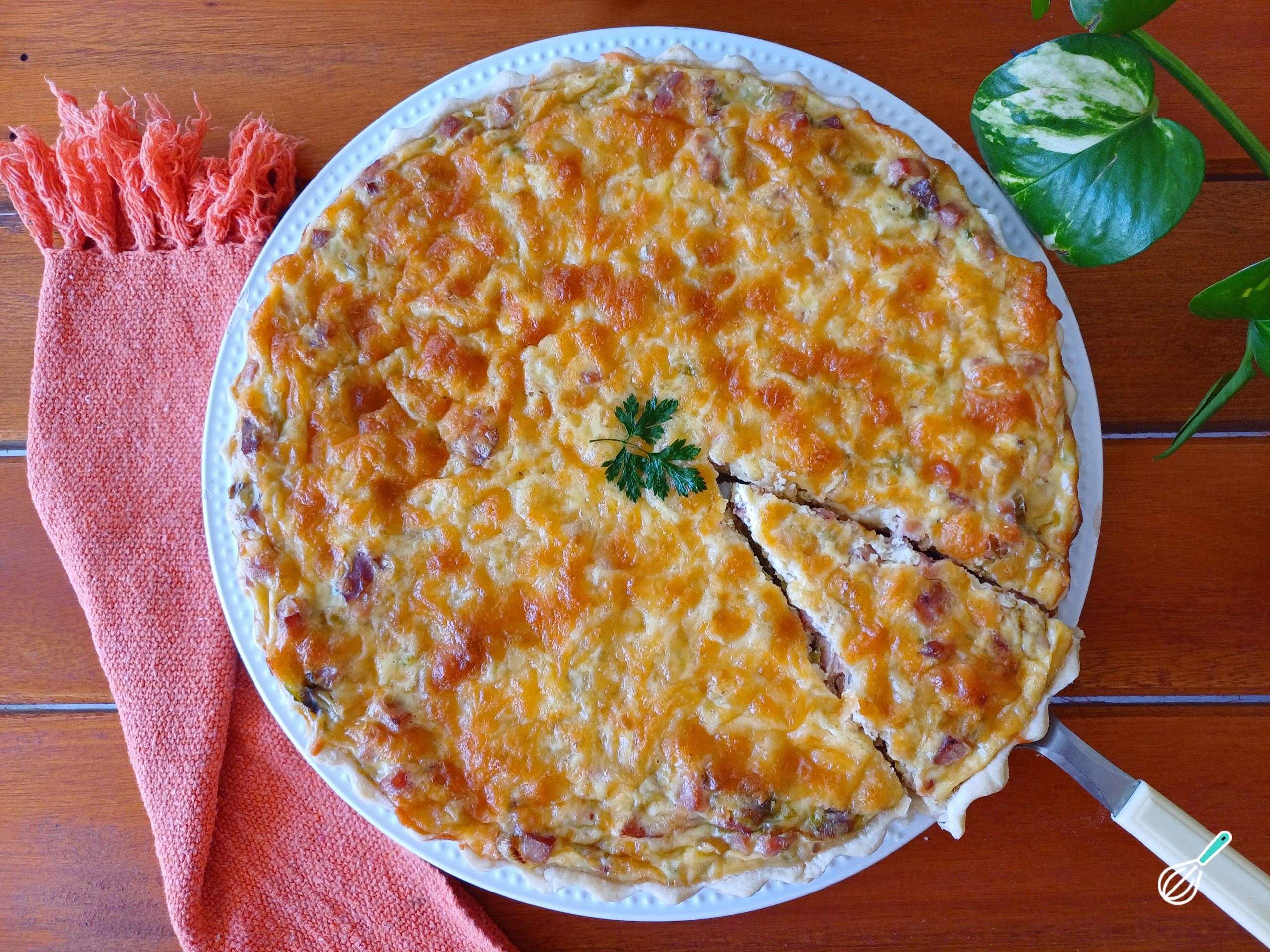 Quiche de Alho Poró Bacon Sabor Inesquecível Quiche de Alho Poró Bacon Sabor Inesquecível