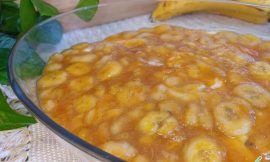 Banana Gelada Cremosa com Leite Condensado