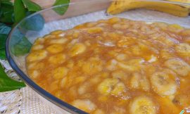 Banana Gelada Cremosa com Leite Condensado