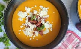 Creme de Abóbora e Queijo: Quentinho e Delicioso