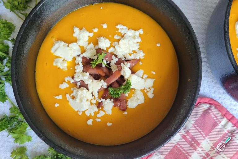 Creme de Abóbora e Queijo: Quentinho e Delicioso