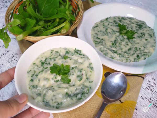 Creme de Espinafre Vegano: O Truque para Ficar Ultra Cremoso