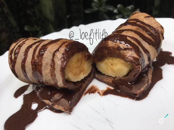 Crepioca Banana e Chocolate que Não Resiste: Truque para Ficar Crepioca Banana e Chocolate que Não Resiste: Truque para Ficar