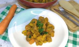 Frango açafrão legumes receita fácil