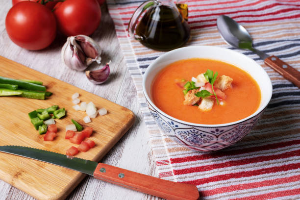 Gazpacho Andaluz Autêntico: O Segredo da Sopa Fria Espanhola