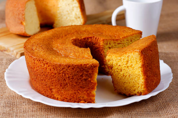 Bolo de Fubá Cremoso Diet: Receita Leve Que Derrete Na Boca