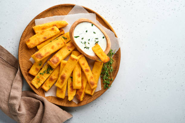 Polenta Assada Crocante: Segredo para Petisco Perfeito Polenta Assada Crocante: Segredo para Petisco Perfeito