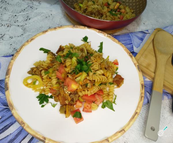 Macarronada Vegetariana: O Truque para Legumes Suculentos
