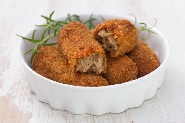 Croquete de Batata com Carne Moída: O Segredo da Casquinha Croquete de Batata com Carne Moída: O Segredo da Casquinha