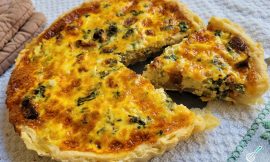 Quiche de Espinafre e Ricota Leve: Sabor Nutritivo