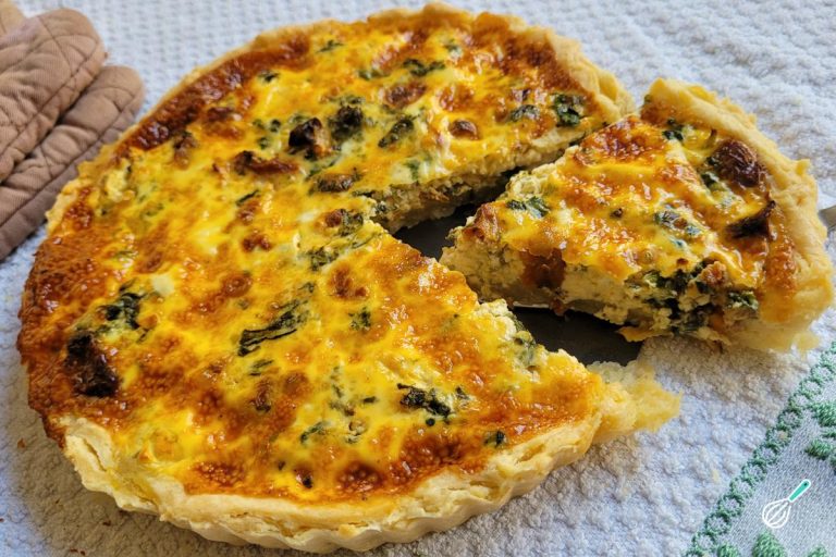 Quiche de Espinafre e Ricota Leve: Sabor Nutritivo