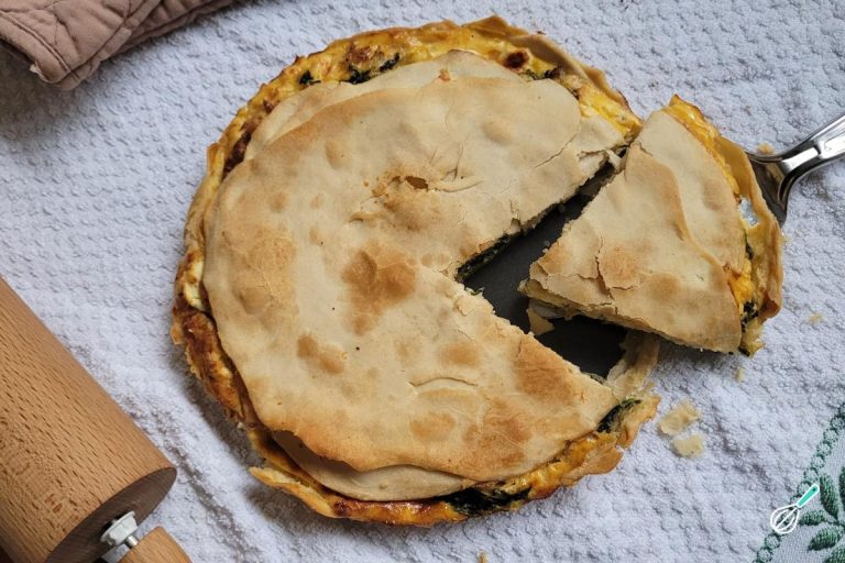 Spanakopita Crocante Grega de Espinafre e Feta