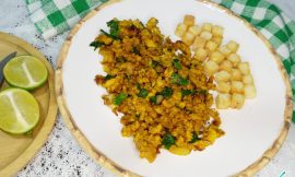 Tofu Mexido Vegano Fácil Rápido e Saboroso