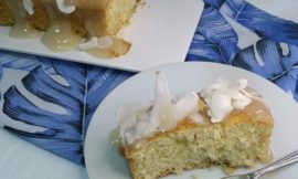 Bolo de Coco com Farinha de Arroz que Não Sola: Macio e Sem