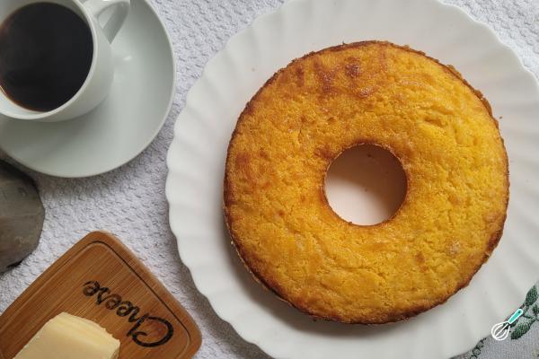 Bolo Fubá Queijo Liquidificador: Fácil, Delicioso, S/ Glúten