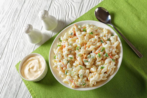 Salada de Macarrão Light Cremosa que Não Pesa no Almoço