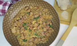 Farofa de Cebola e Bacon Bem Crocante: O Segredo do Churrasco