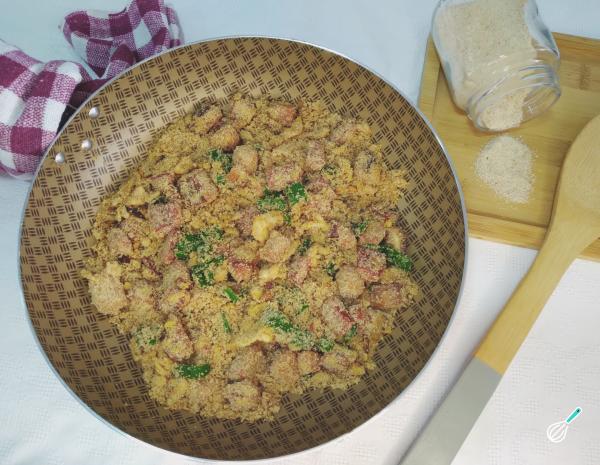 Farofa de Cebola e Bacon Bem Crocante: O Segredo do Churrasco
