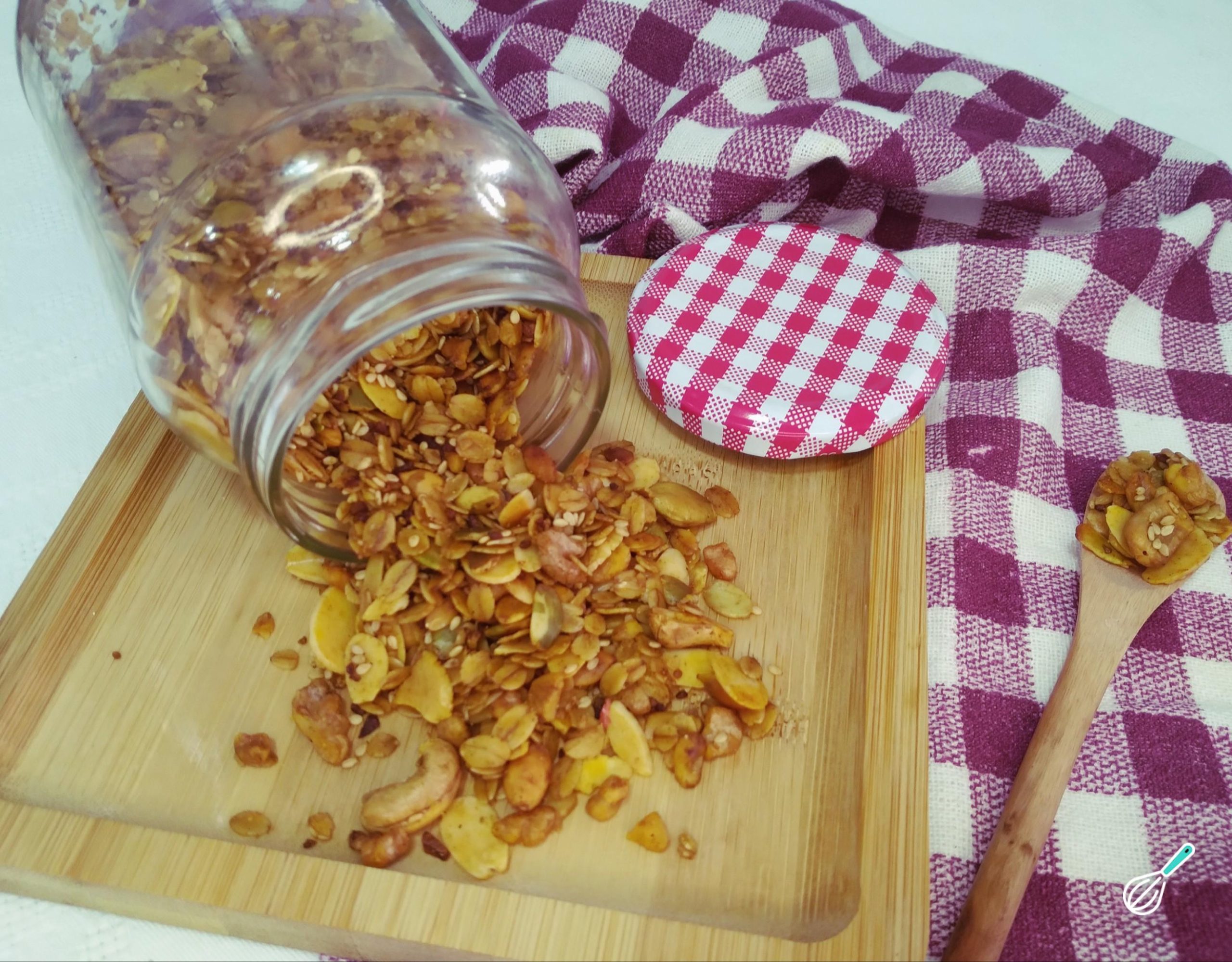 Granola Salgada Caseira: Crocante e Irresistível!