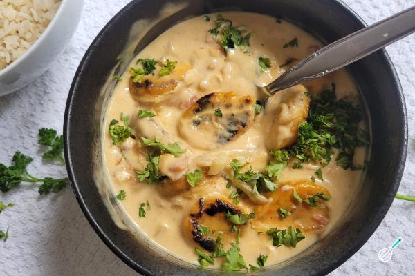 Strogonoff de Banana Vegan: Cremoso, Sabor Único!