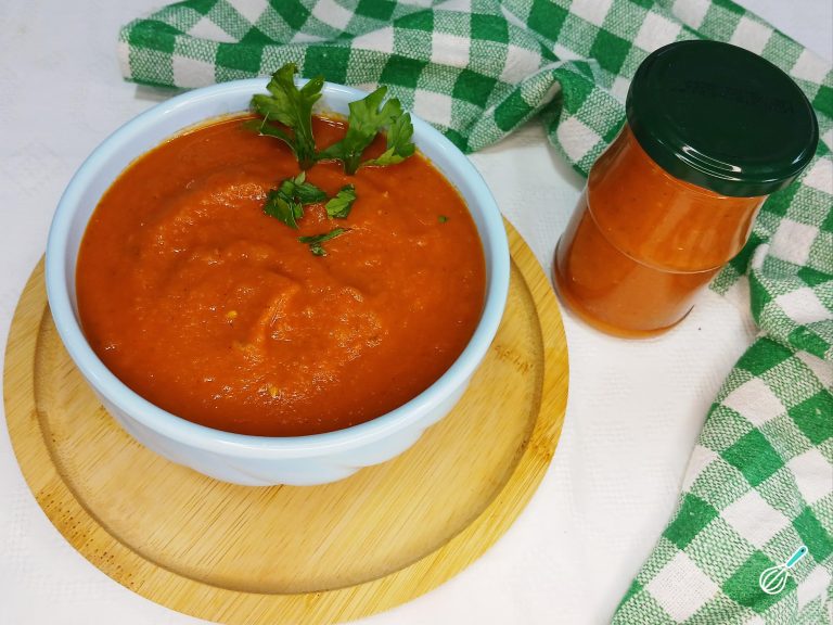 Passata caseira tomate simples rápida