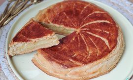 Galette des Rois: Massa Folhada e Frangipane de Amêndoas