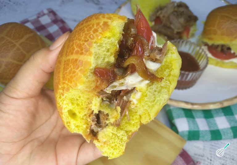 Lanche Costela Desfiada Delicioso