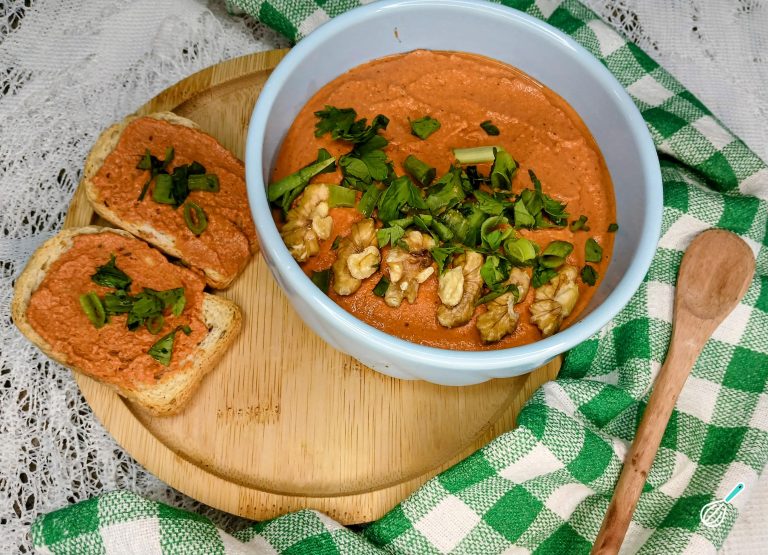 Muhammara: Pasta de Pimentão Vermelho