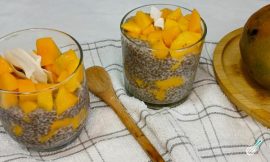 Pudim de Chia com Manga Cremoso: A Sobremesa Leve que Salva a