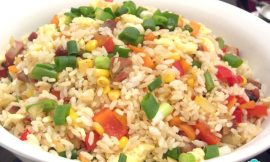 Arroz Natalino Colorido e Delicioso