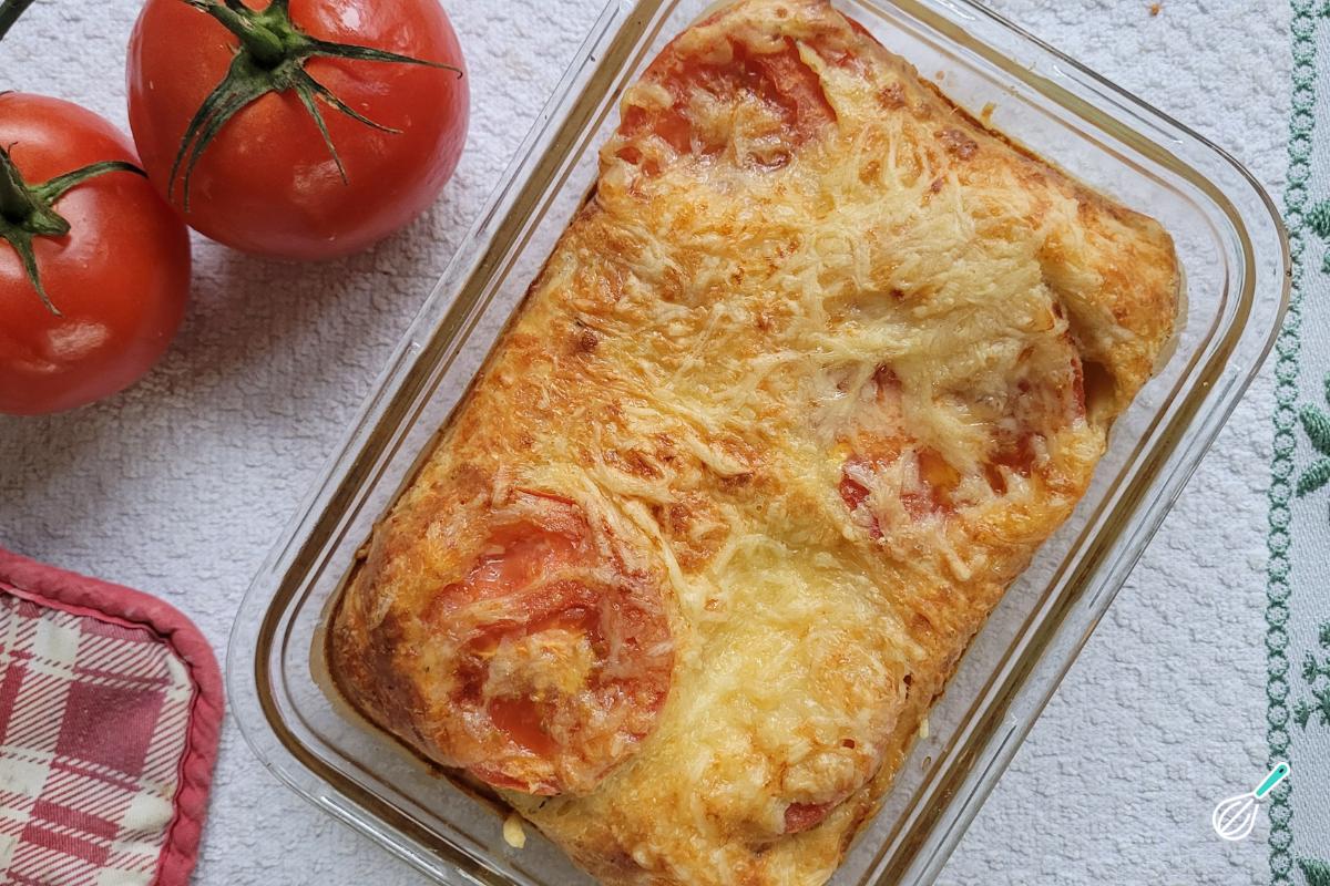 Torta Tomate e Queijo: Explosão de Sabor Fácil Torta Tomate e Queijo: Explosão de Sabor Fácil