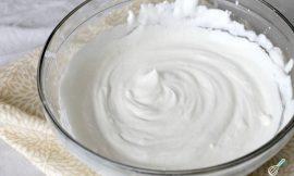 Chantilly Caseiro Com Ovo