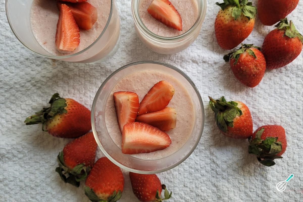 Iogurte Gelatina Frutas Frescas: Leve, Saboroso e Saudável