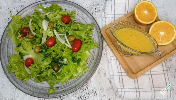 Molho de Laranja para Salada Irresistível
