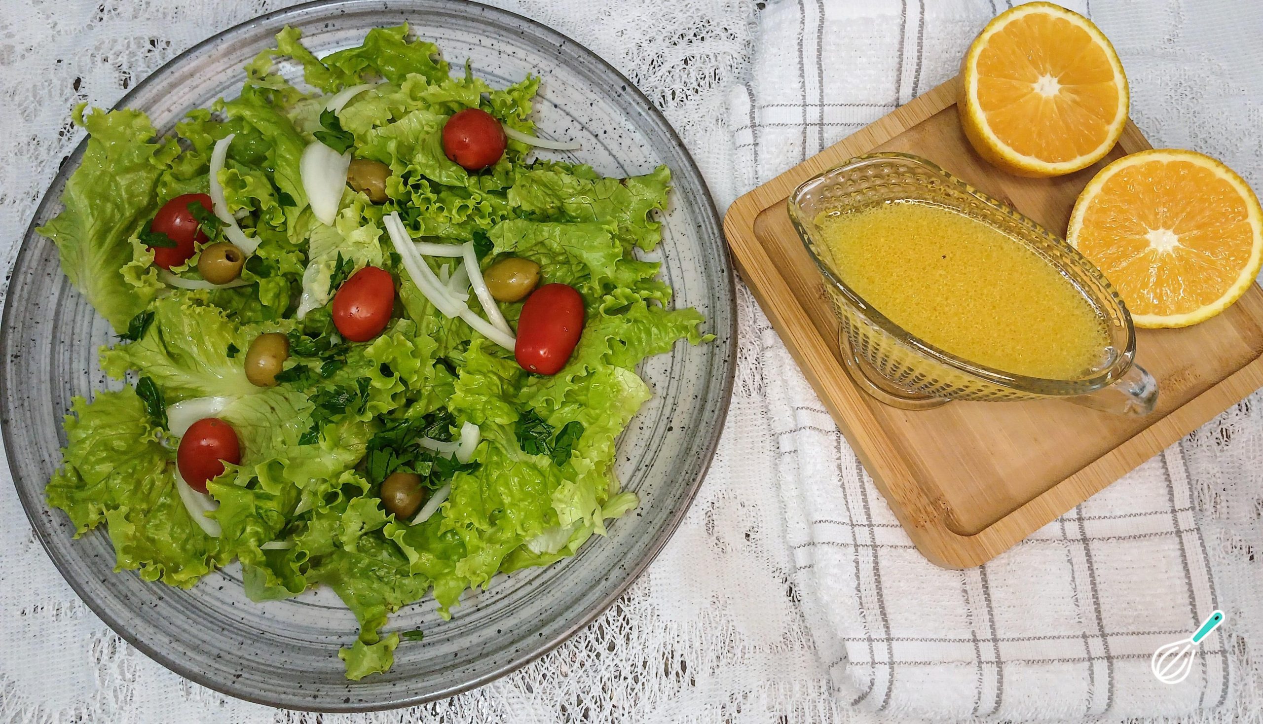 Molho de Laranja para Salada Irresistível